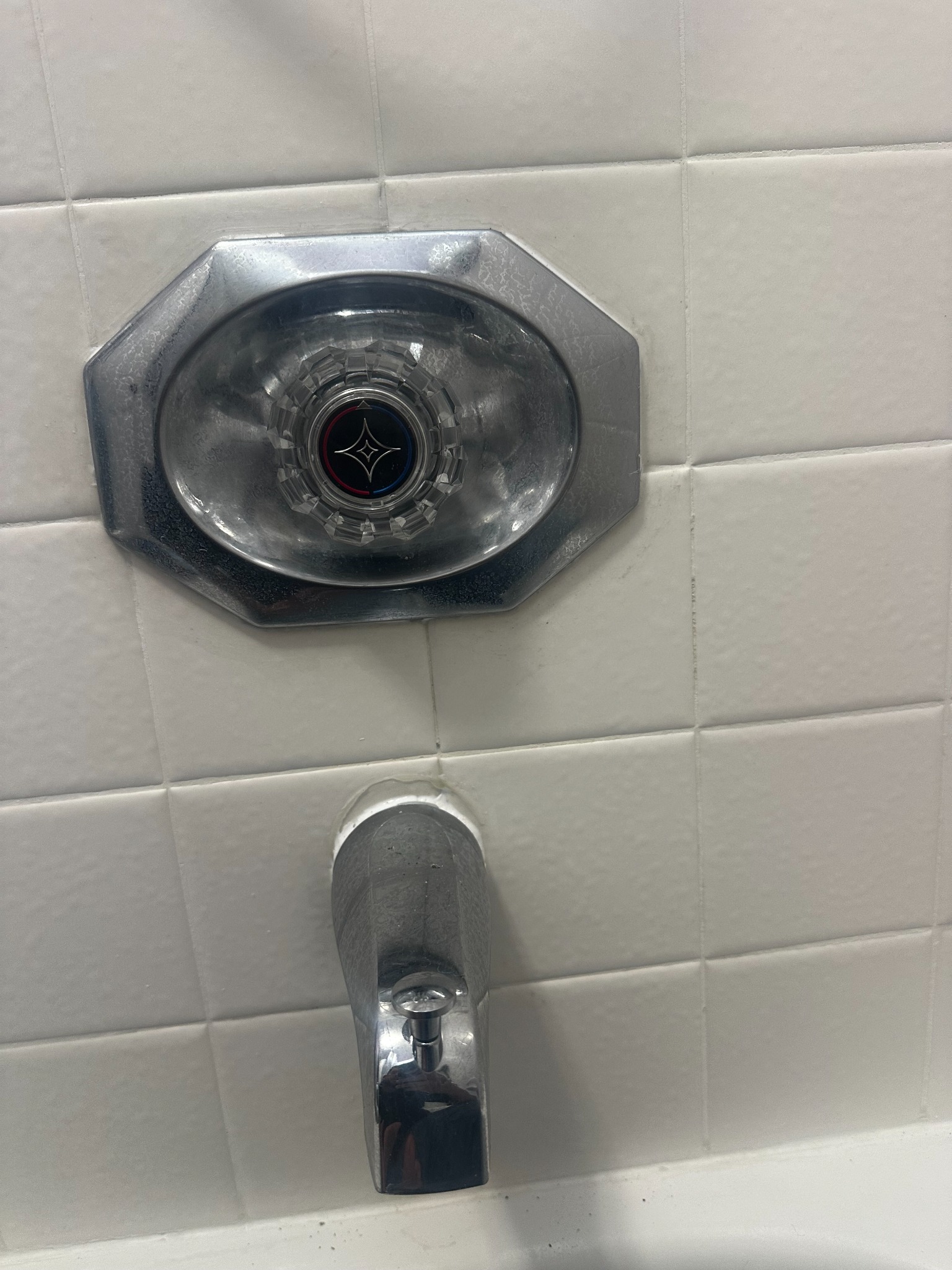 Shower control repair after work