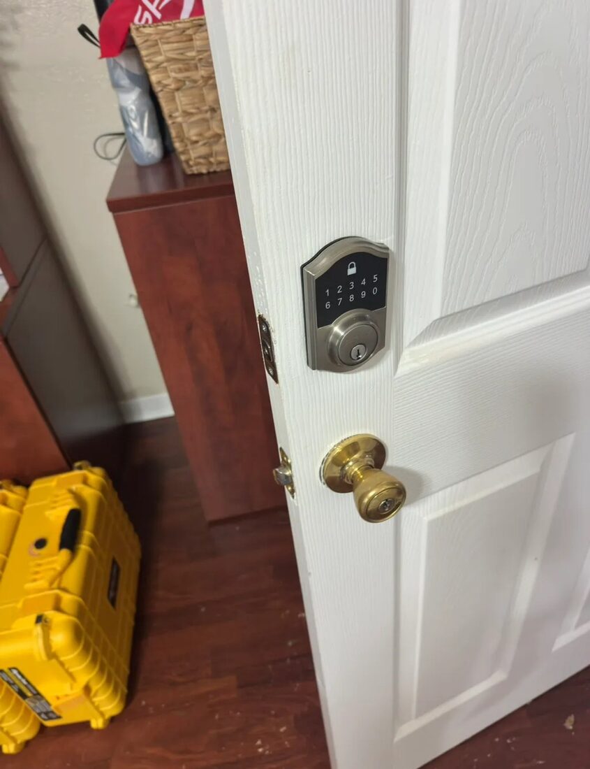 Smart lock upgrade after work